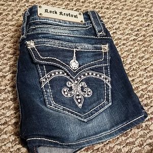 Rock revival sasha shorts size 28 great condition